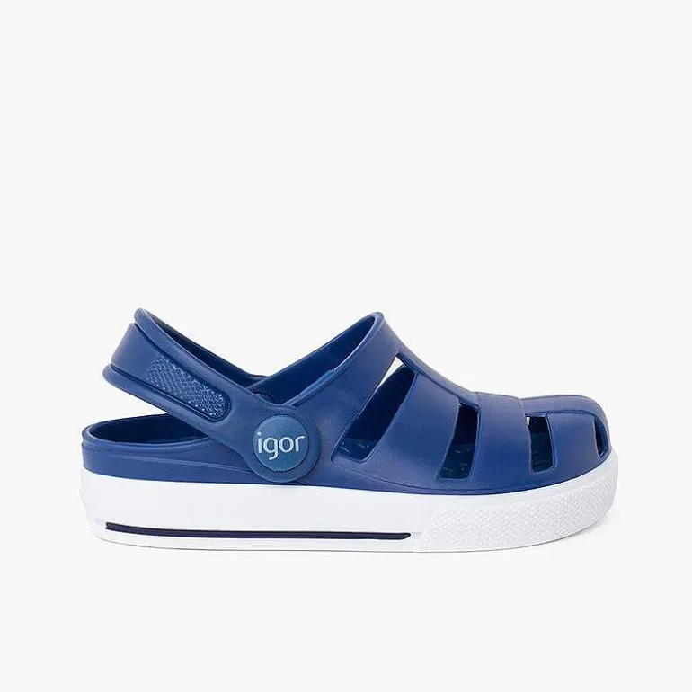 Best Sale Pisamonas Zuecos Goma Tipo Tenis Tira Trasera
