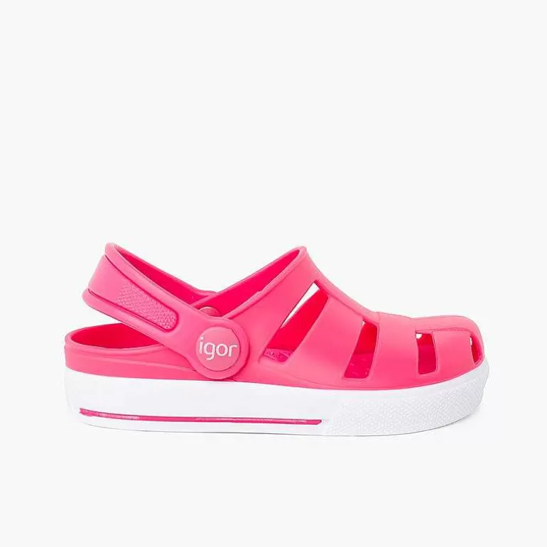 Best Sale Pisamonas Zuecos Goma Tipo Tenis Tira Trasera